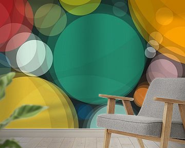 Kleurrijke cirkelsamenvatting