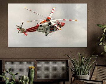 AW189 HM Coast Guard SAR helicopter by Roel Ovinge