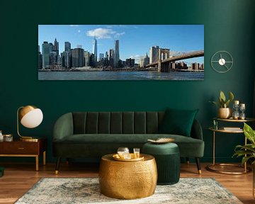 Brooklyn Bridge & Manhattan von Borg Enders