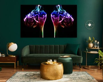 The smoking glasses by Rian Verweijmeren