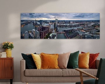 Panorama Rotterdam by Martijn Kort