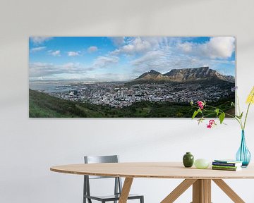 Blick vom Signal Hill über Kapstadt mit Tafelberg von Capture the Light