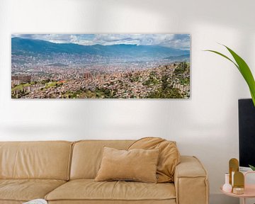 Medellín Panorama van Ronne Vinkx