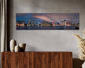 Rotterdam Noordereiland panorama by Martijn Kort