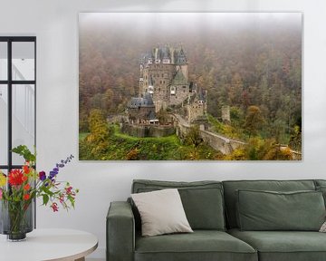 Castle Eltz in autumn by Michael Valjak