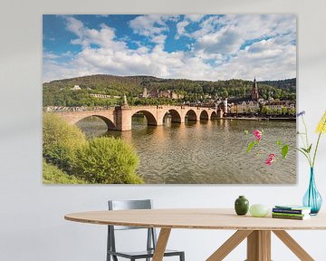 Heidelberg on the Neckar by Michael Valjak