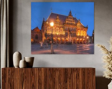 Town Hall at  Dusk, Bremen von Torsten Krüger