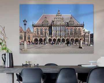 Old City Hall Hall on Market Square , Bremen van Torsten Krüger
