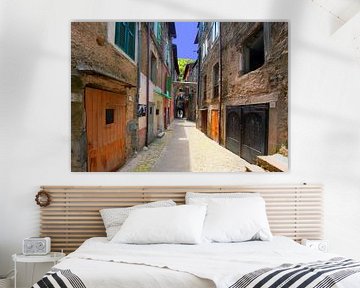 Street in Italy van Brian Morgan