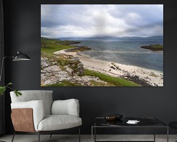 Coral Beach op the Isle of Skye van Floris van Woudenberg