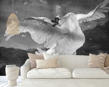 De Bedreigde Zwaan - Jan Asselijn van Marieke met een twist