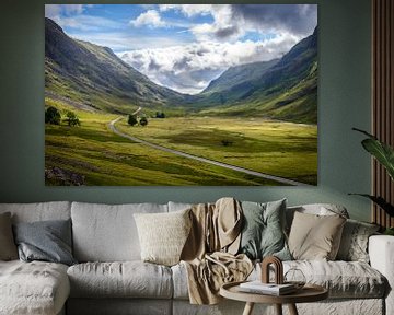 Glen Coe, Schottland von Pascal Raymond Dorland