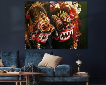 Bali Masks Barong van Eduard Lamping