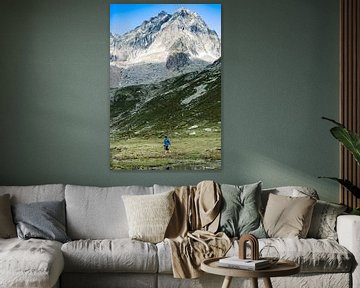 Hiking in the Alps by Hidde Hageman
