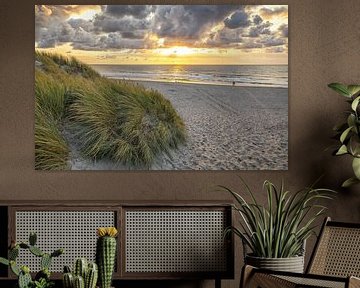 Entrée de la plage de Texel / Entrée de la plage de Texel