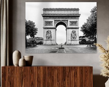 l'arc de triomphe, Paris, France sur Lorena Cirstea