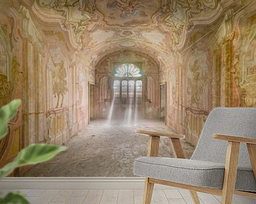 Sonnenstrahlen im Schlossraum von Perry Wiertz