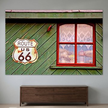 Route 66 (gezien bij vtwonen) van Yvonne Blokland