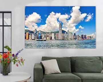 Skyline Hongkong von Eduard Lamping