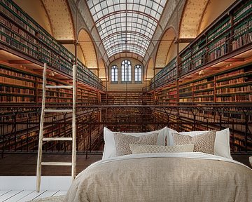 Bibliotheek Rijksmuseum Amsterdam by Peter Bartelings