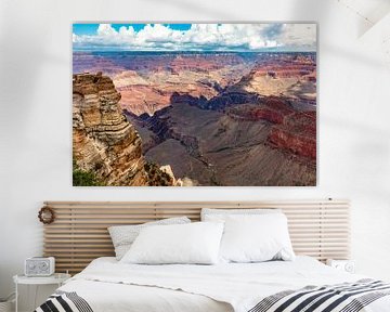 Mooi rood Grand Canyon van Remco Bosshard