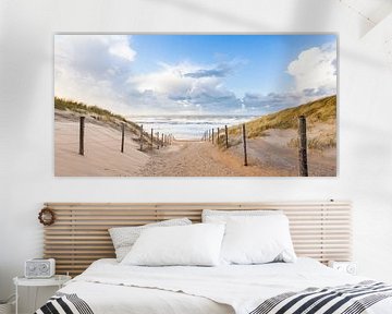beach and dunes by Arjan van Duijvenboden