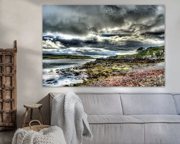 Strand van Isle of Skye van Floris van Woudenberg