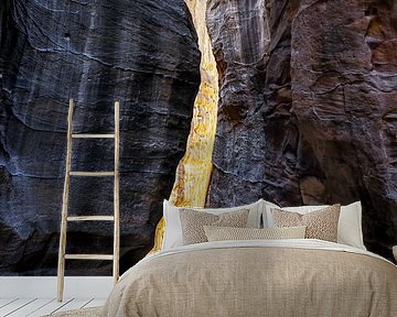 al-Siq, Jordan by Jan de Vries