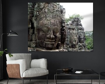 Bayon (Angkor Watt) Tempel Cambodja sur Berg Photostore