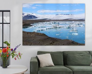 Jökulsárlón gletsjermeer IJsland van Berg Photostore