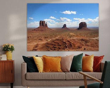 Monument Valley Nationaal Park Verenigde Staten van Berg Photostore