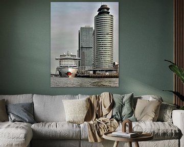 Rotterdam, De Wilhelminapier von Rob Jansen