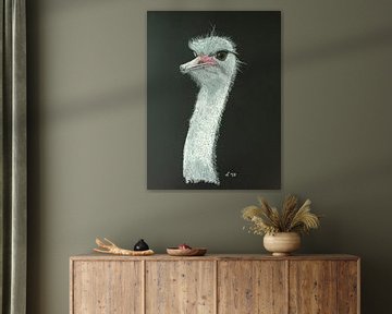 Struisvogel van Ellen Winder