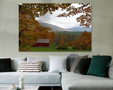 Herbst in Vermont von Borg Enders