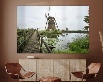 Kinderdijk in holland von Marcel Derweduwen