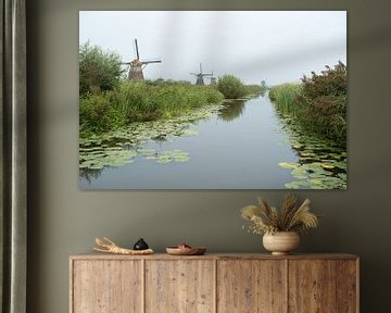 Kinderdijk in holland van Marcel Derweduwen