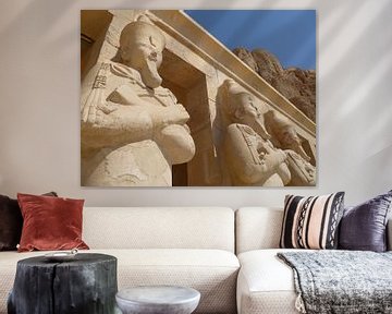 tempel van koningin Hatshepsoet Egypte van Berg Photostore