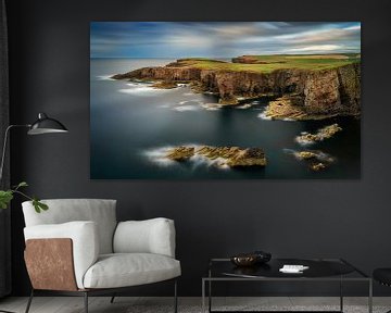 Yesnaby cliffs panorama van Wojciech Kruczynski