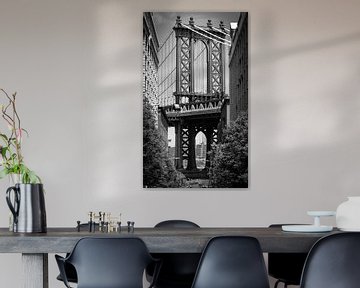Le pont de Manhattan à New York sur Kurt Krause