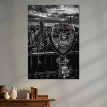 Empire State in zicht van Loris Photography