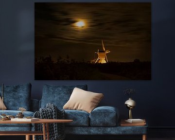 Verlichte Molen