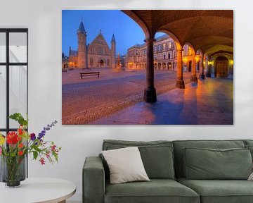 Binnenhof Den Haag na Zonsondergang van Rob Kints