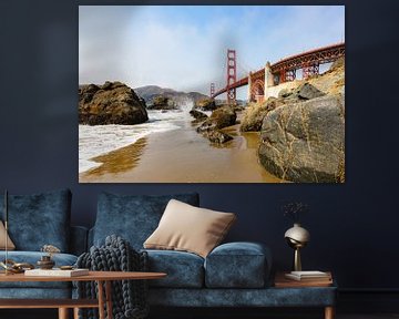 Golden Gate Bridge - San Francisco van Remco Bosshard