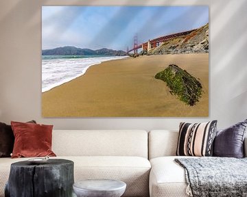 Golden Gate Beach van Remco Bosshard