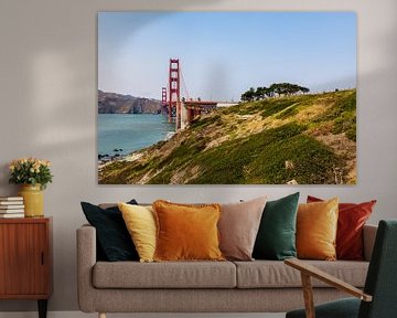 Golden Gate Bridge - San Francisco by Remco Bosshard