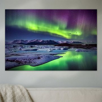 Polarlichter über Island von Sascha Kilmer