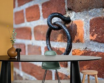 Muurring - ouderwets gietijzer