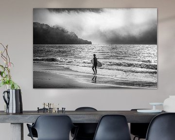 Golden Gate Surfer by Loris Photography