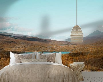 Autumn landscape Norway by Kimberley Jekel