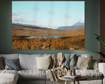 Herfstlandschap Noorwegen van Kimberley Jekel